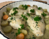 Blanquette de chapon au four