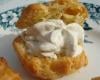 Gougères et chantilly à la Fourme d'Ambert