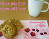 Cookies aux noix et au chocolat blanc