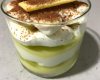 Tiramisu coco-citron vert