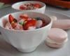 Verrine à la fraise dans tout ses états