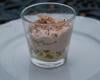 Verrine salée façon tiramisu