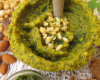 Pesto exotique : coriandre, graines de courge et noix de macadamia