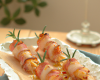 Brochettes de langoustines au bacon