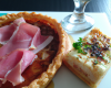 Tarte au jambon et Saint Môret