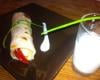 Wraps de poulet au Roquefort papillon