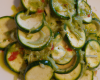 Salade de courgettes express