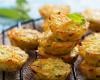 Petits flans aux courgettes,épinards et fromage