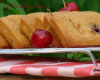 Financiers cerise au beurre de verveine