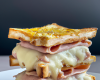 Croque monsieur, jambon blanc et beaufort