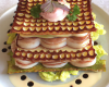 Mille-feuille de raie et andouille de Vire