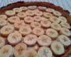 Tarte à la banane classique