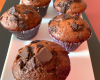 Muffins au chocolat  faciles