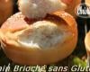 Pain brioché sans gluten