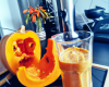 Smoothie potiron-orange