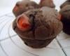 Muffins au sucre de canne et aux cerises faciles