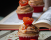 Cupcake au thon, glaçage aux tomates séchés