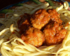 Boulettes de viande aux linguini