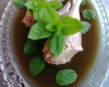 Compote de lapin en gelée à la menthe