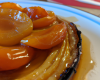 Tarte tatin à l'abricot confit