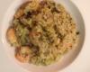 Risotto crevettes et courgettes