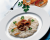 Champerloises au Risotto Michelangelo