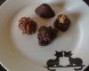 Chocolats aux amandes caramélisées maison et au piment d'espelette