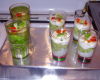 Verrine de courgettes et pignons de pin