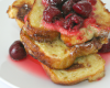 Pain perdu aux cerises