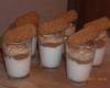 Mousse au chocolat blanc et speculoos