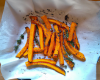 Frites de courge Butternut au parmesan et herbes de Provence