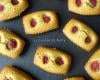 Financiers pistache-framboise