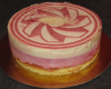 Entremets acidulé citron-framboise