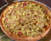 Tarte à la rhubarbe aérienne