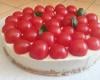 Cheesecake au pesto et tomates cerise au Thermomix