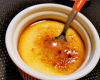 Crème brûlée savoureuse