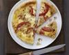 Quiche tomate, thon et fromage Carré Frais