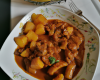 Curry de porc à la pomme et à la banane