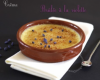 Crèmes brûlées à la violette