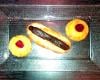 Eclair au foie gras compotée de mangue