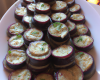 Petits roulés d'Aubergine frais