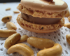 Macaron praliné cacahuète