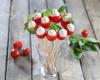 Bouquet de tomates cerises et mozza