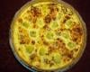 Quiche au roquefort et aux artichauts