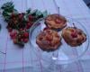 Muffins cerises aigres et chocolat blanc