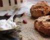 Cookies rustiques au cottage cheese et aux cranberries