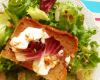 Salade au toast de chevre