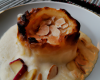 Aumoniere de pommes fondantes et crème d'amandes