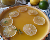 Flan en tarte vanille / citron