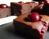 Brownies originaux aux cerises